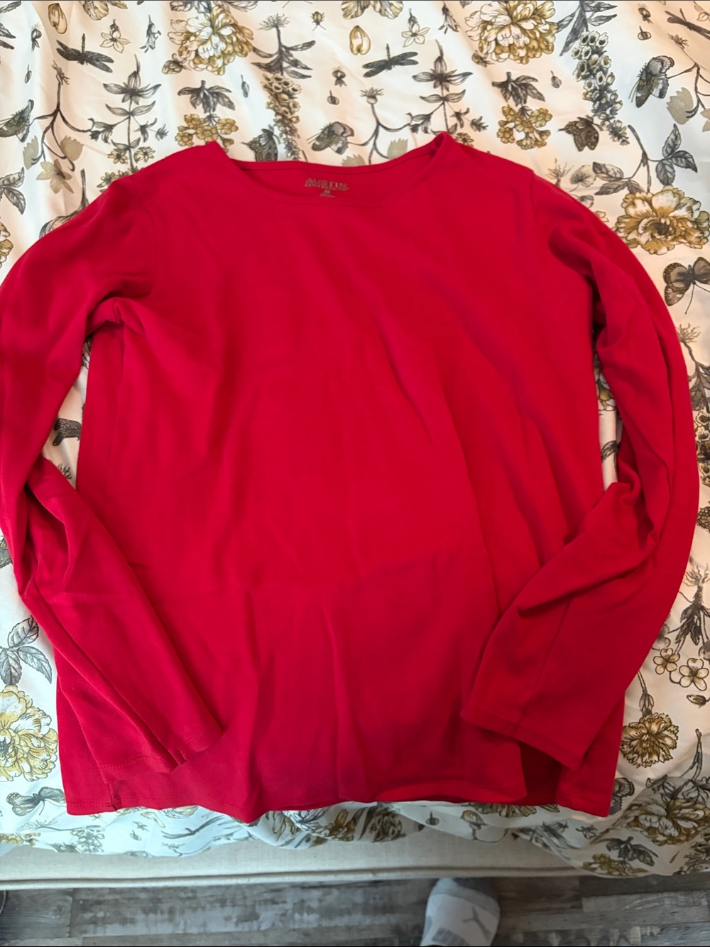 Austin Clothing Co. Crewneck Long Sleeve Top - Red